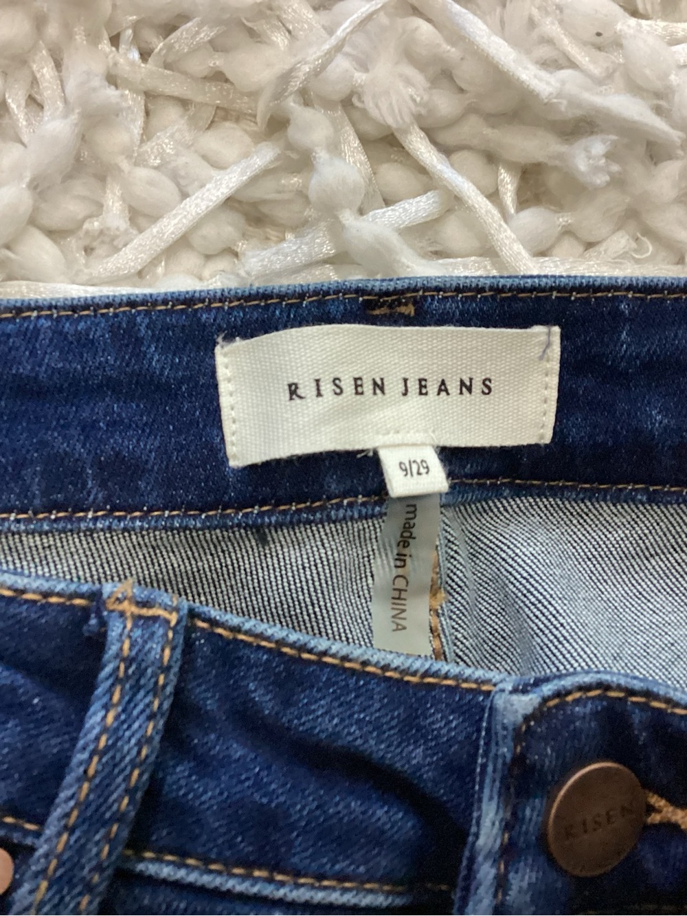 RISEN Women's Dark Indigo Skinny Jeans - NWT - SIZE 9/29 - Picture 5 of 7